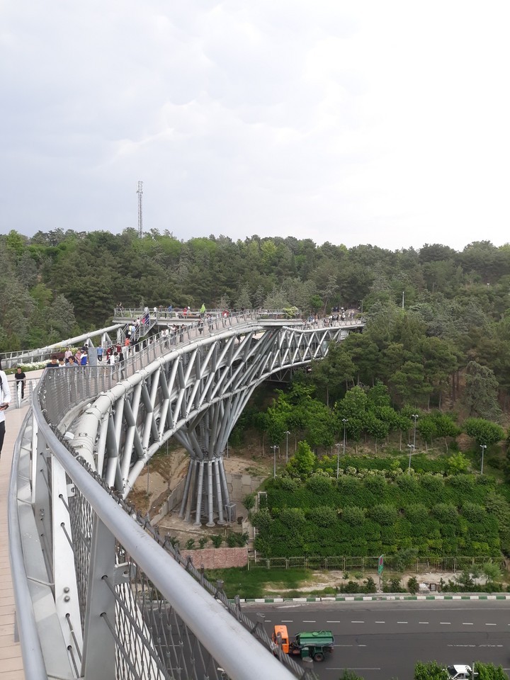 Tabiat Bridge in Tehran
