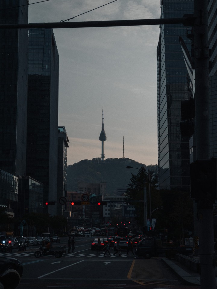 Seoul Tower at Night