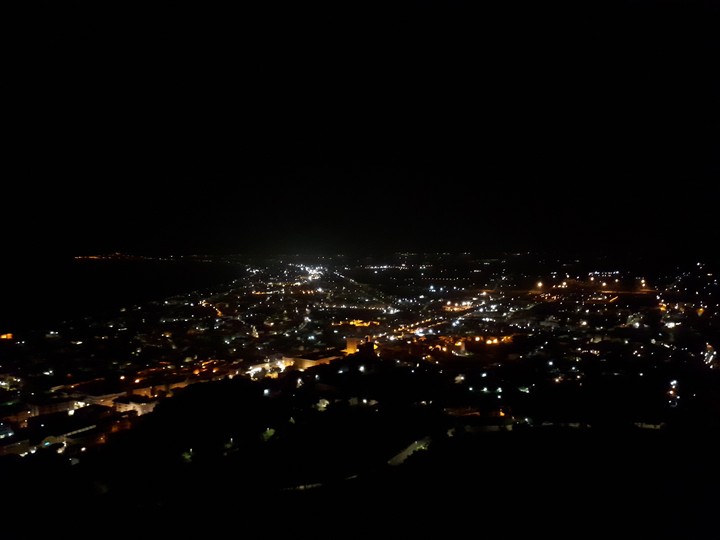 Terracina by night