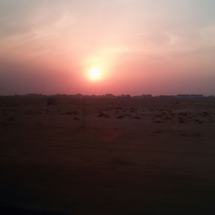 SUNSET IN QATAR