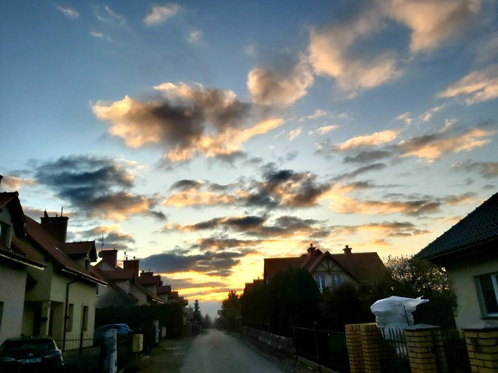 Autumn sunset