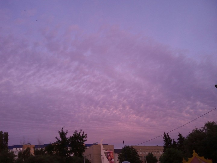 evening sky