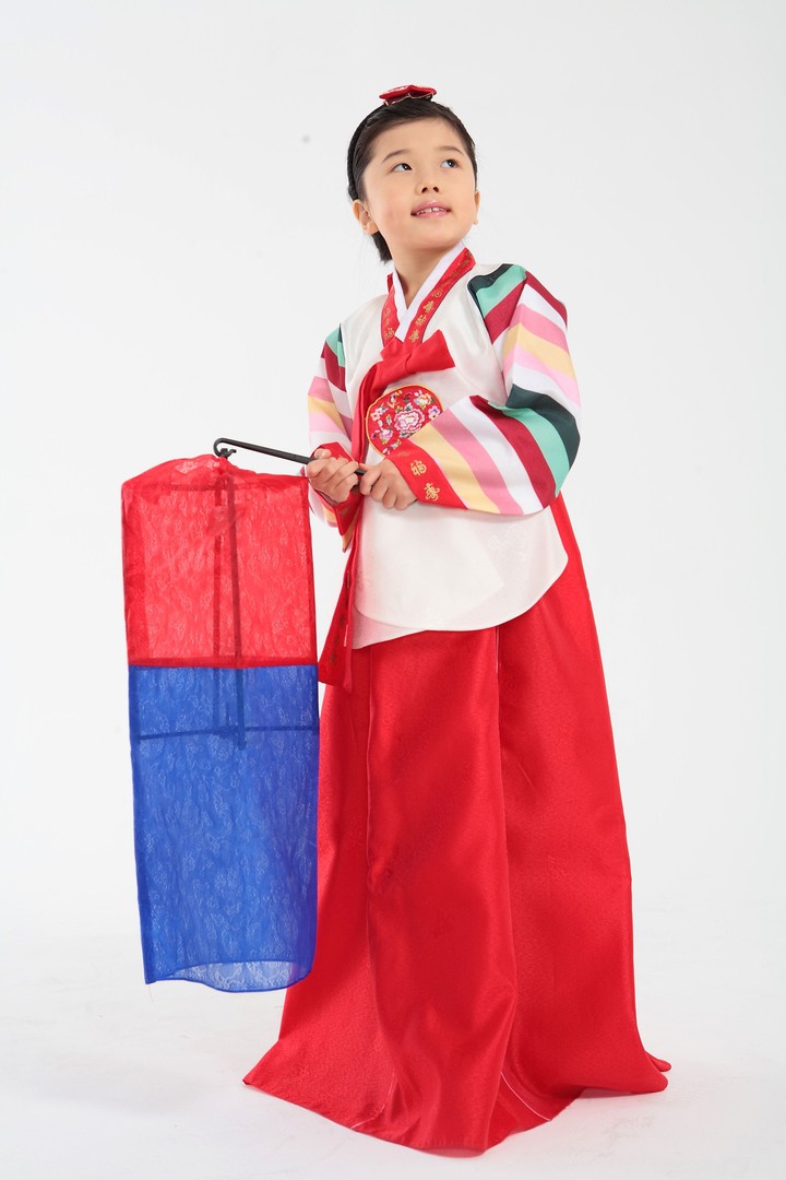 Family in Korean Dress