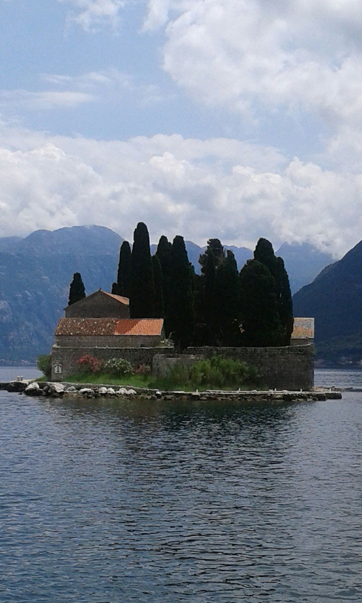 Island near Perast, Montenegro.
