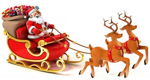 santa en trineo