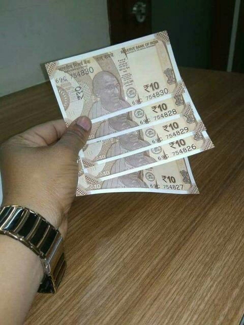 INR Indian rupee new currency