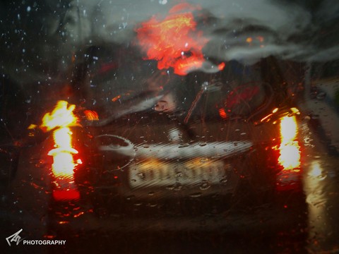 rainy lights