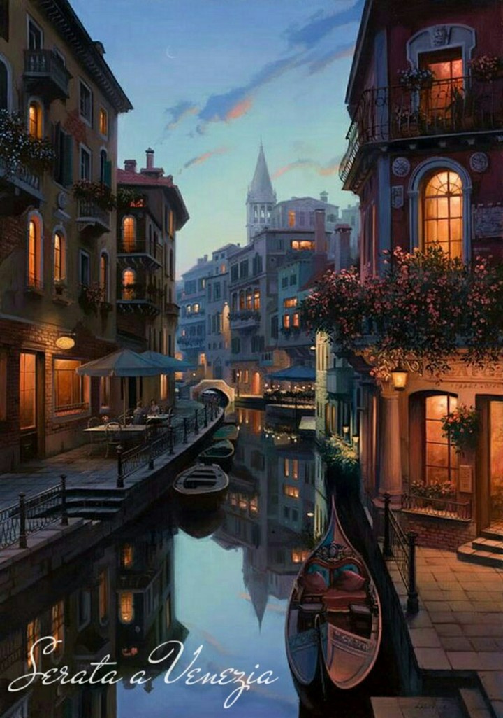 Serata a Venezia.