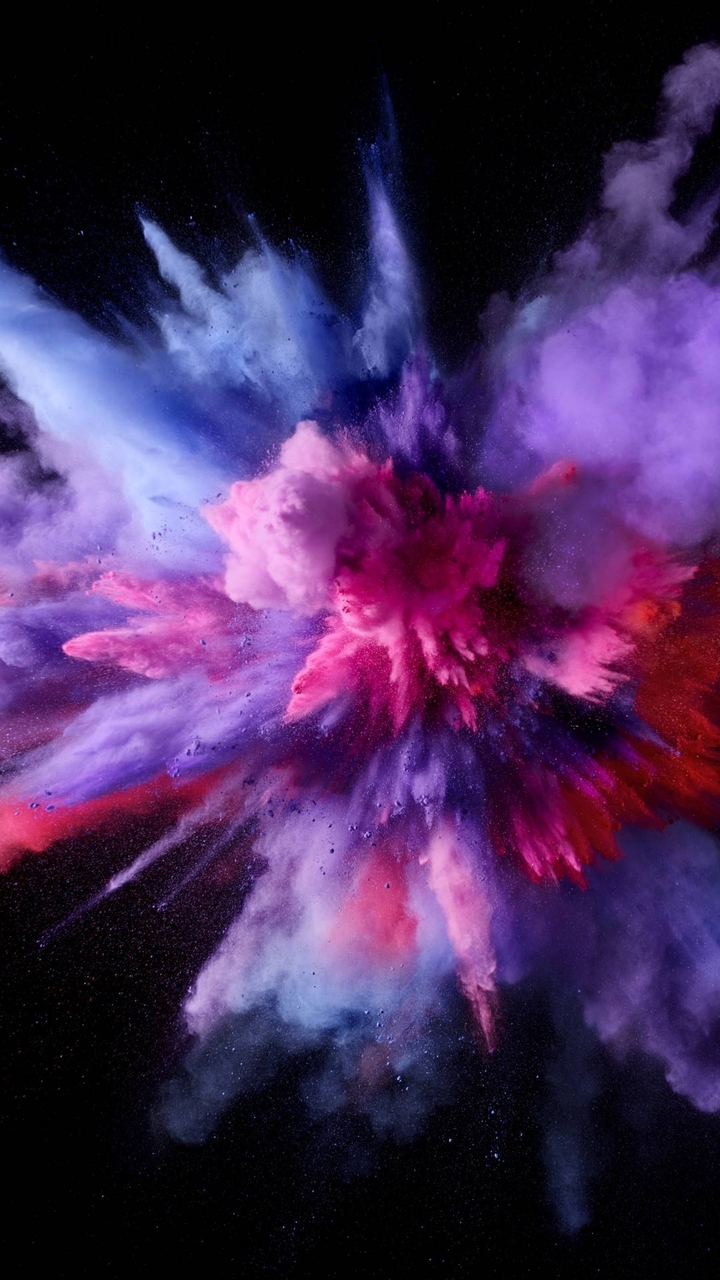 purple explosion