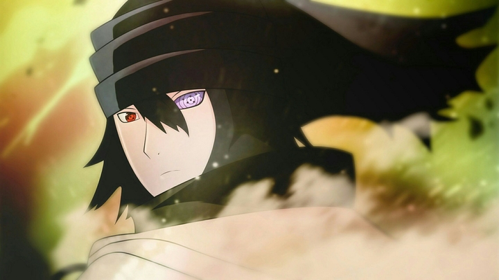 Essa imagem mostra o sasuke com o runegan kiochin!!