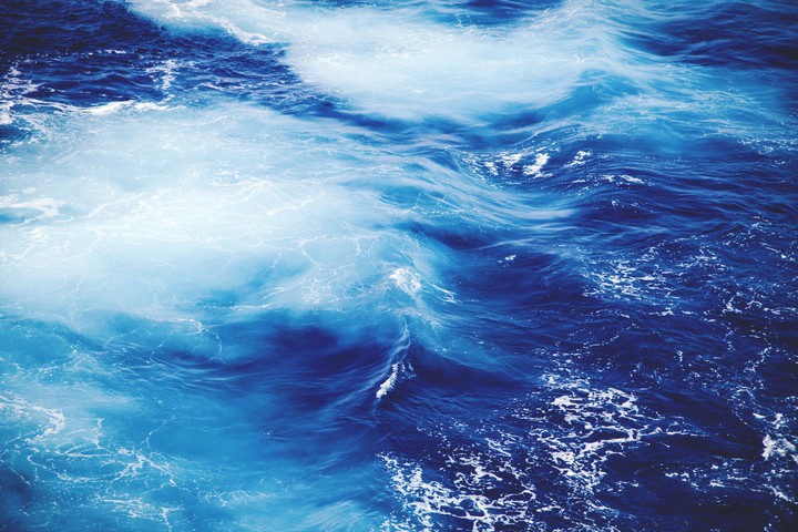 Blue, sea