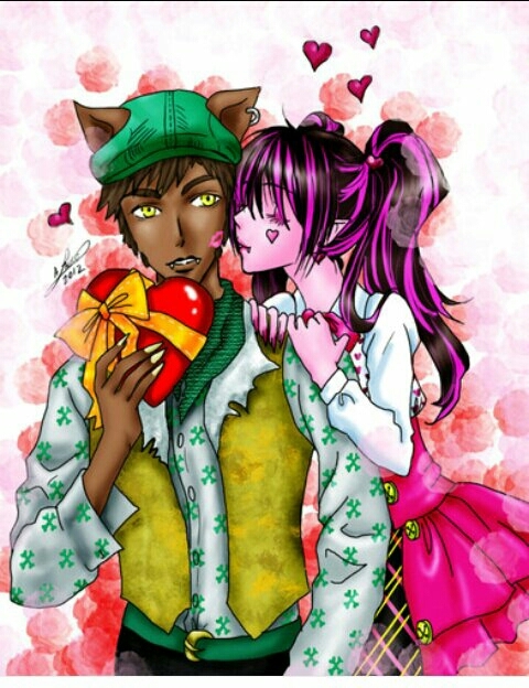 Clawd Wolf and Draculaura