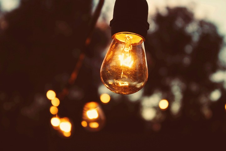 light in dusk