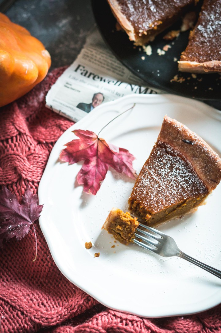 A SLICE OF PUMPKIN PIE