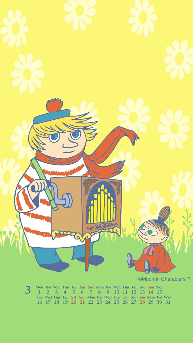 accordion player - Moomin