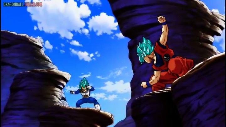 GOKU AND VEGETA SSGSS