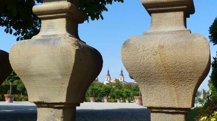 Blühendes Barock Schloss Ludwigsburg