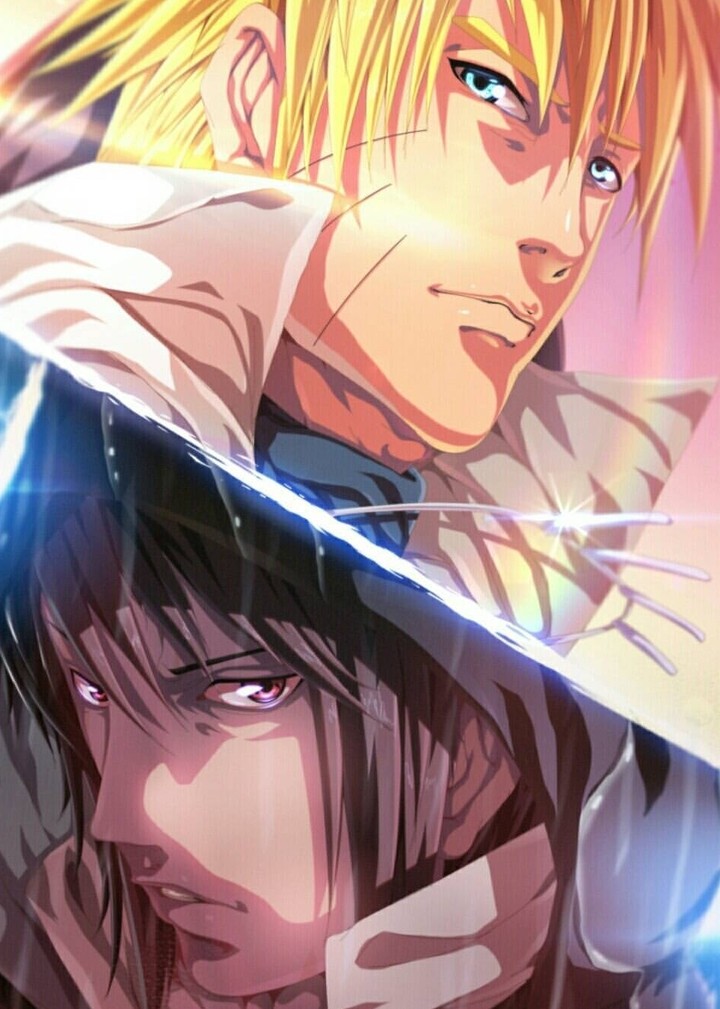 SASUKE UCHIHA AND NARUTO UZUMAKI