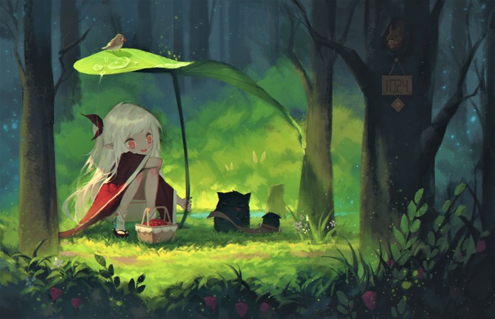 in the forest