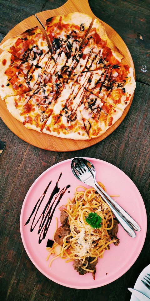 Nice food at Hidden Beach House