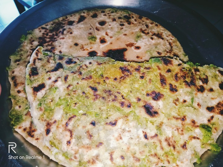 Peas Parantha