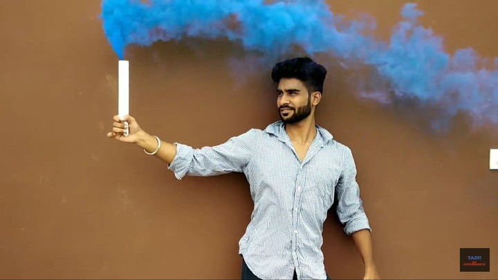 BLUE...