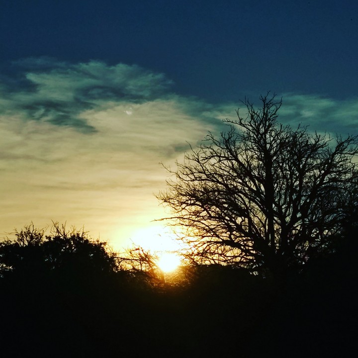 Por do sol
