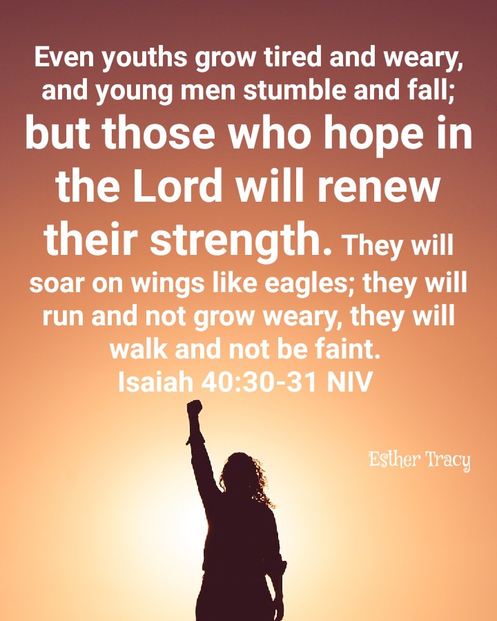 who hope in the Lord will renew their strength