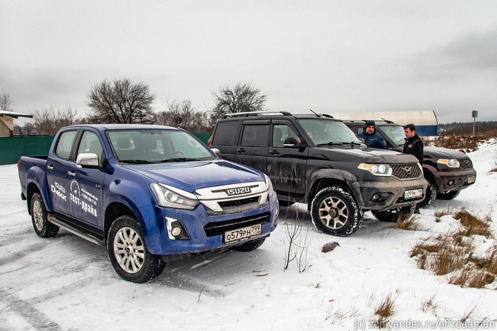 uaz and isuzu