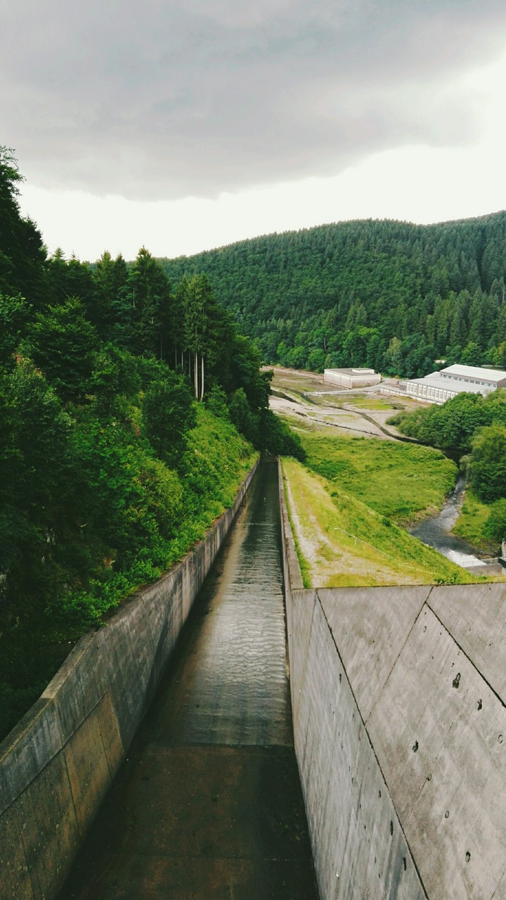 water slide