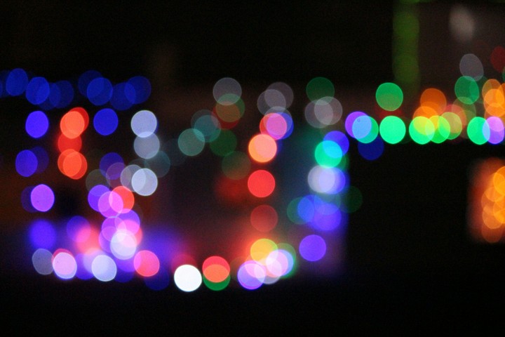 diwali lights bokeh