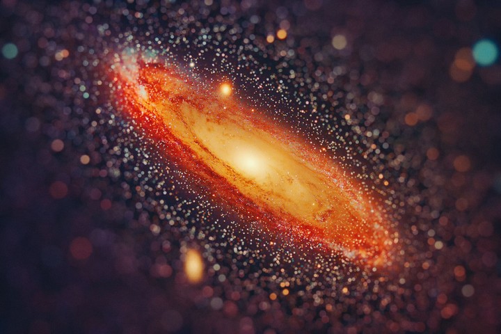 Red galaxy