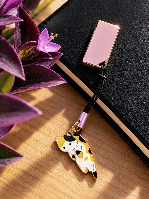By me (USB Flash Drive with a Cat Charm)