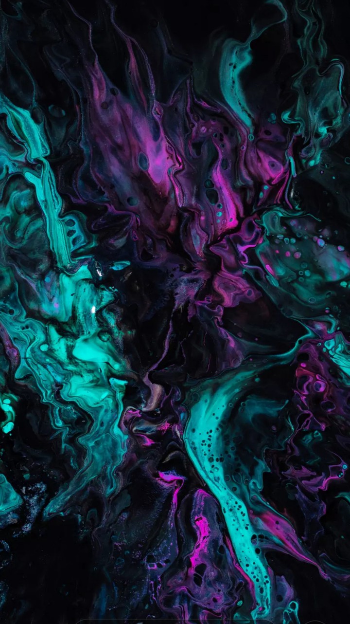 turquoise and fuchsia