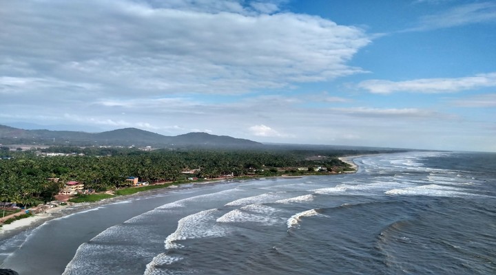 Cool beach in Karnataka