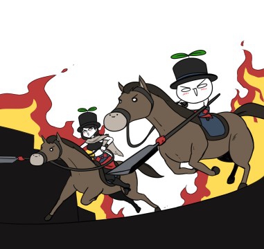 말 타는 두툰