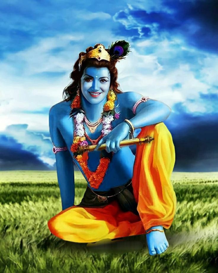 Smiling Krishna
