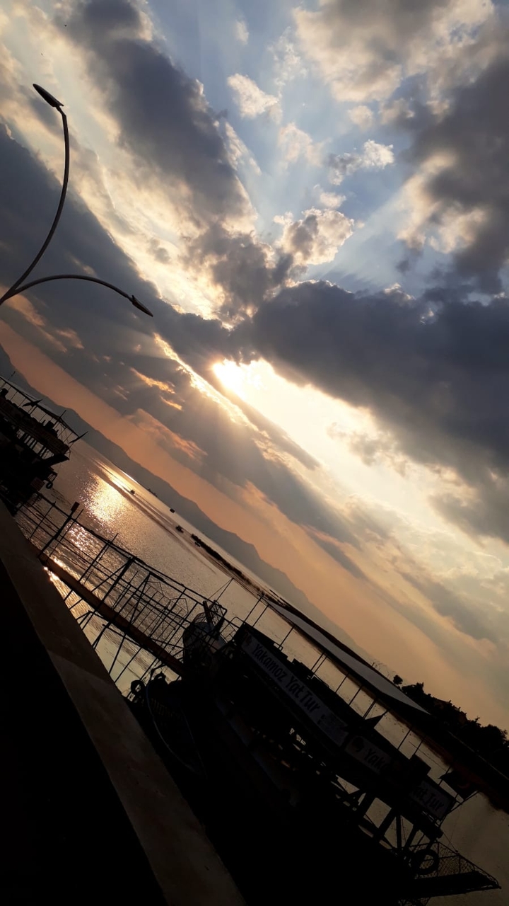 sun down