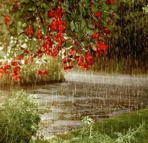 Raining