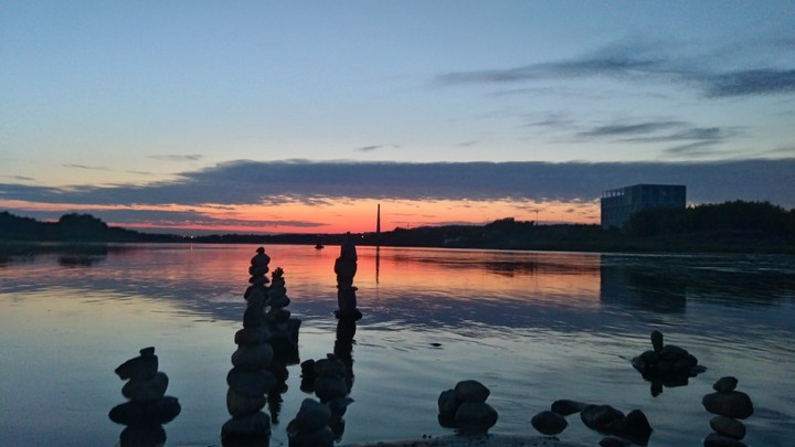 Sunset in Kaunas