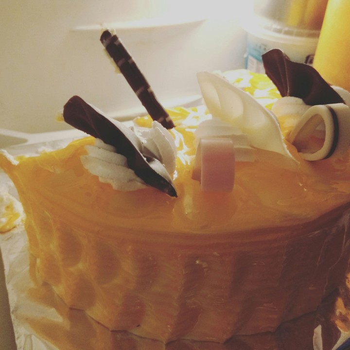 half cake