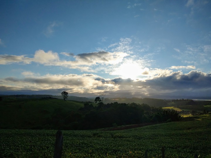 Amanhecer...
