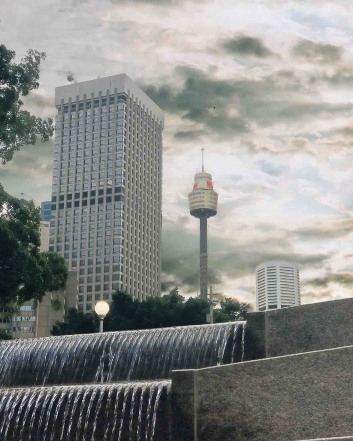 sydney tower city view