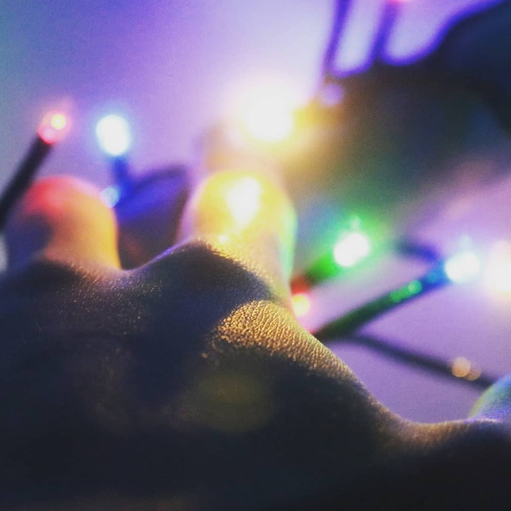 reaching for the lights