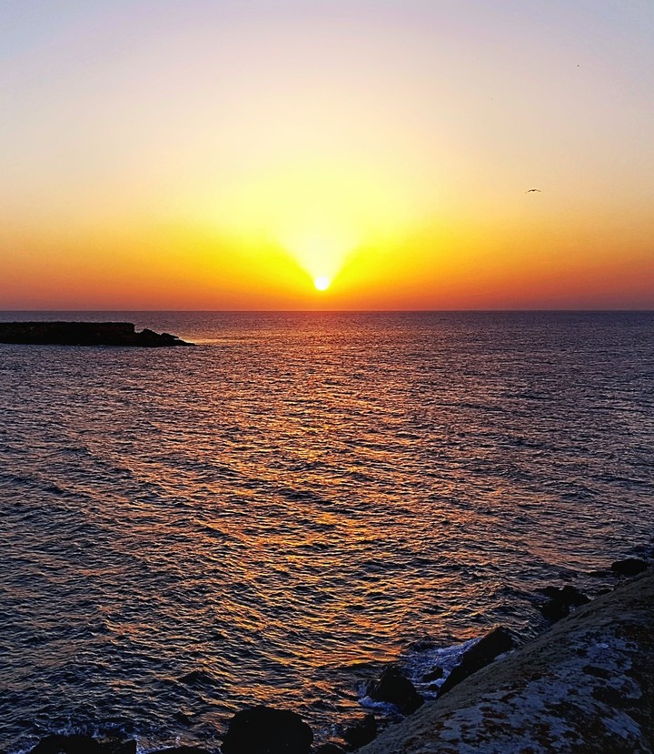 Sunset in Italy