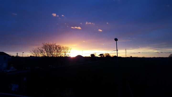 Home sunset