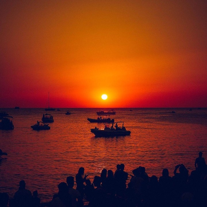 Sunset in Ibiza - Cafe Del Mar