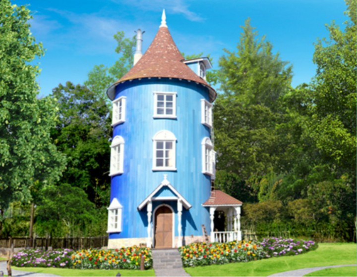 Moomin family tower home