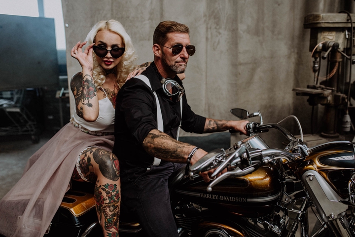 Biker Wedding ❤️