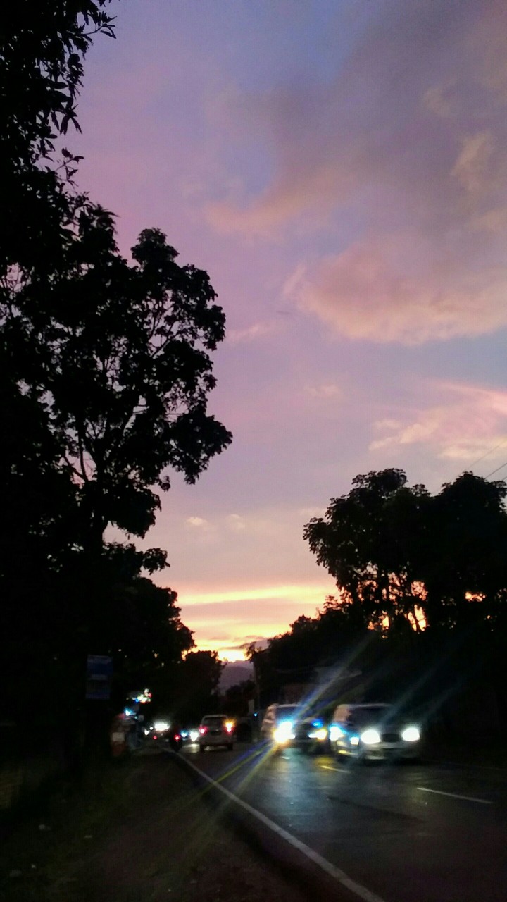 sunset at 06:00 PM